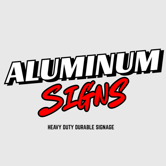Aluminum Signs